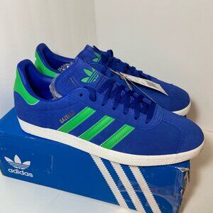 Adidas Gazelle Originals Men’s 10.5 Blue/Green – New With Tags